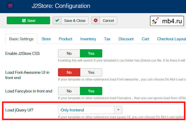 JoomShaper Helix - Пользовательский интерфейс jQuery
